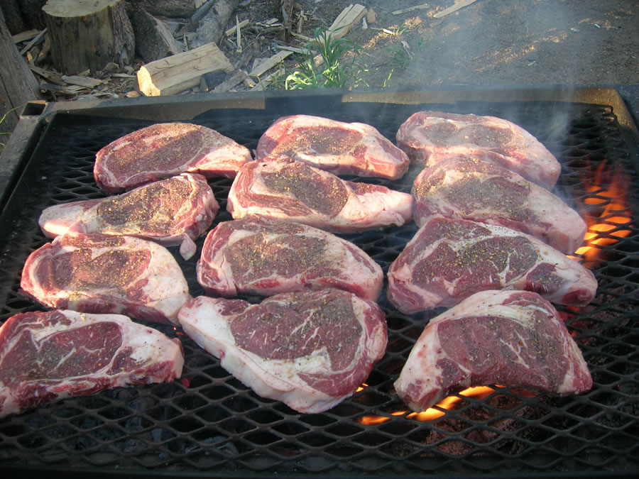 Thomson Outfitters Home Cooked Streaks on the Griddle